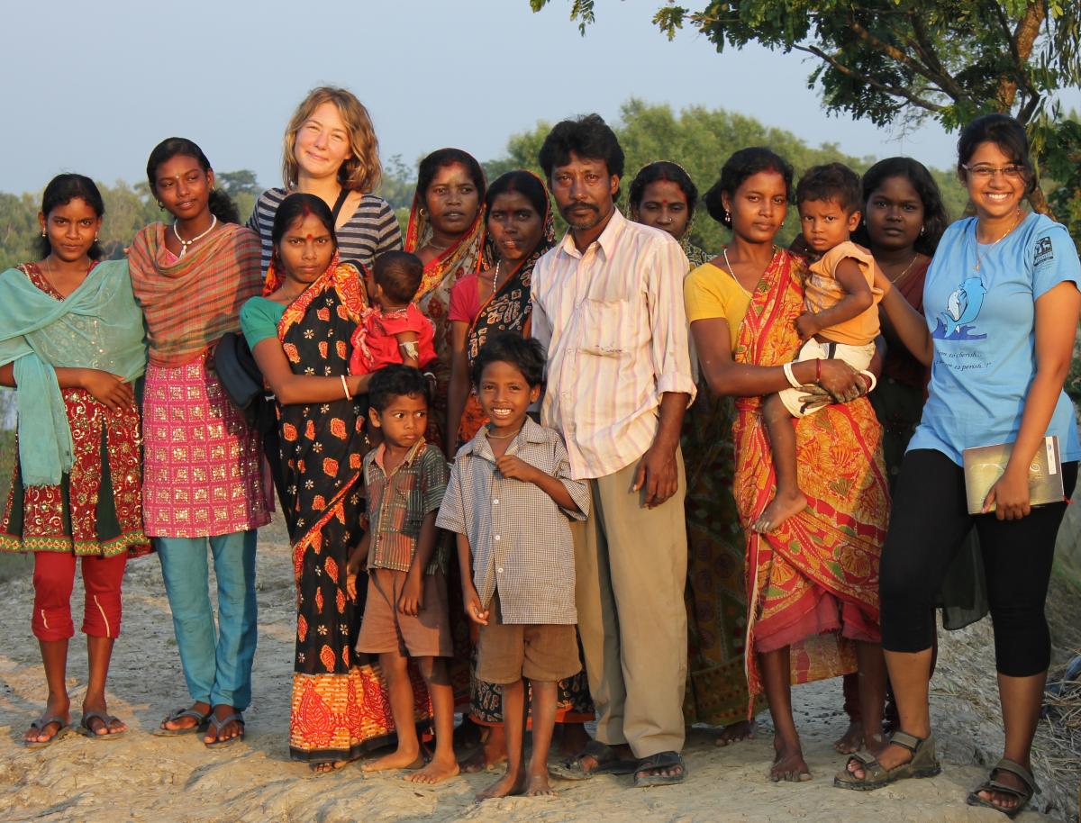 Amelia Fowles at the International Youth Forum Go4BioDiv, India.