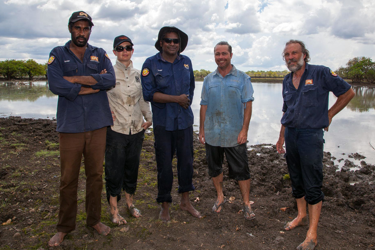 Amos Shields, Christy Davies, Aaron Green, Peter Kyne and Rob Lindsay