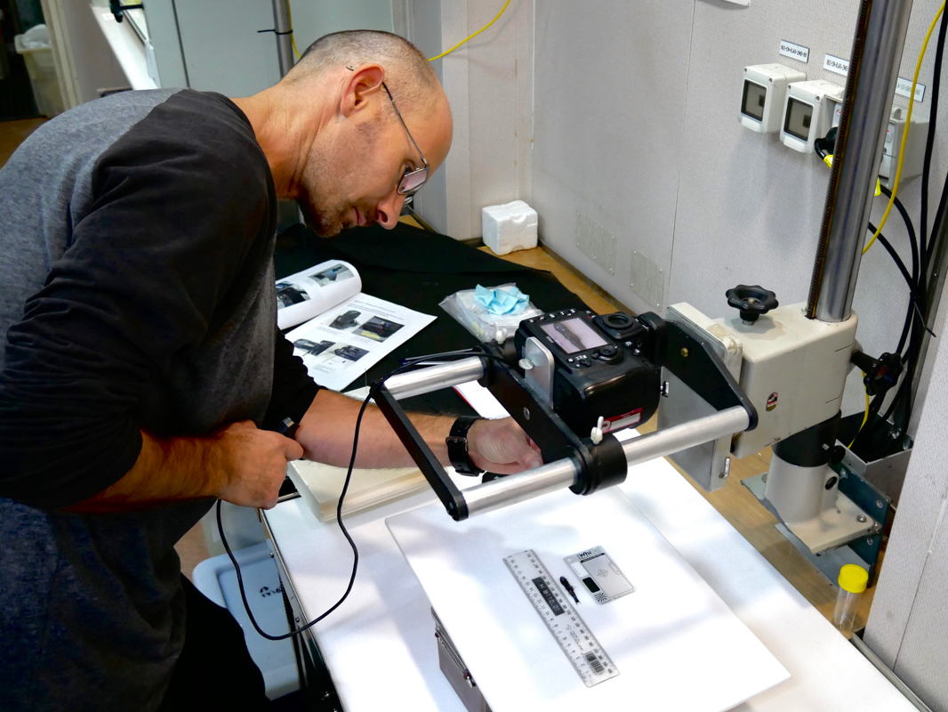 John Pogonoski of CSIRO photographs the first fish