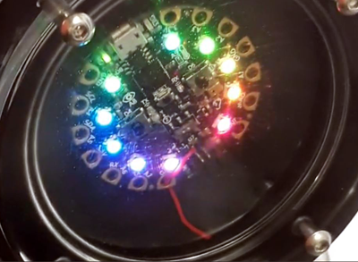 Strobe lights on DeepBRUVS camera