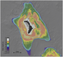 seafloor map of Lord Howe Island shelf.  Image: Geoscience Australia