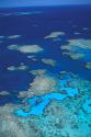 Aerial of the Great Barrier Reef:  Image: Great Barrier Reef Marine Park Authority