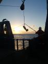 Early morning CPR retrieval, Southern Surveyor, 2010 (Photo: David McLeod)