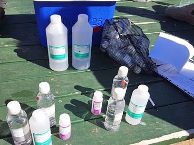 Water sampling toolkit